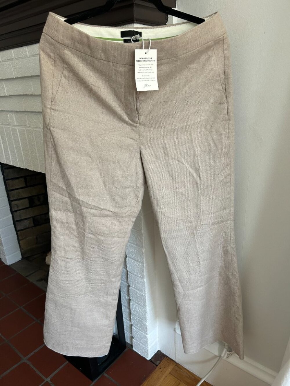 J.Crew Hayden Lined Pants 10T NEW